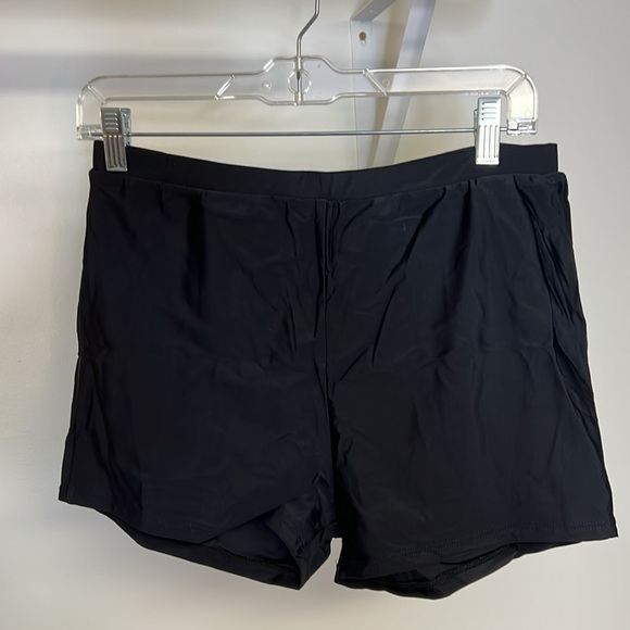 NWT Kate Kasin Tummy Control Two Piece Tropical Print Swimdress w/ Boyshorts- L - Picture 8 of 11